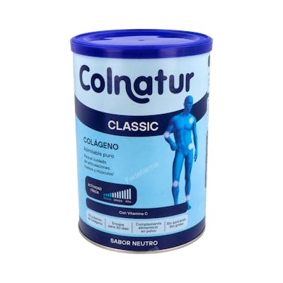 Colnatur Classic Polvo Sabor Neutro 300g Colágeno y Vitamina C