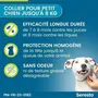 Seresto Collar Antiparasitario Perros Pequeños X2, Protección 7-8 Meses contra Pulgas y Garrapatas, Reduce Riesgo Leishmaniasis