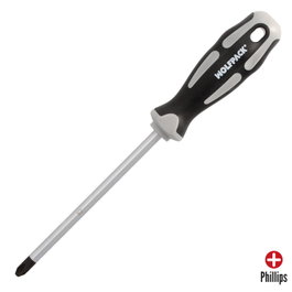 WOLFPACK LINEA PROFESIONAL Destornillador Phillips PH 3 x 150 mm Acero S2