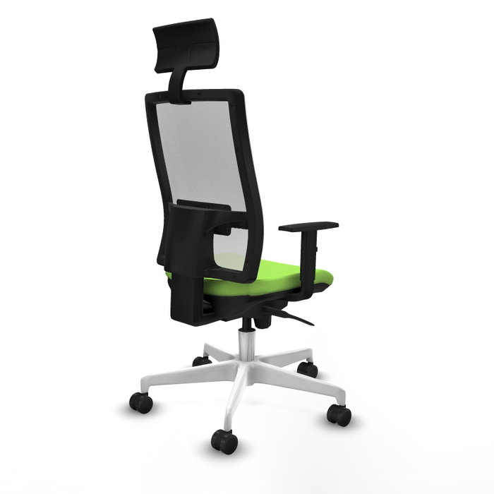 PIQUERAS Y CRESPO Silla de oficina Horna Pistacho y Blanco PIQUERAS Y CRESPO Silla de oficina Horna Pistacho y Blanco