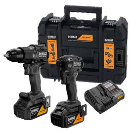 Dewalt Kit Taladro Percutor DCD86 Atornillador Impacto DCF86 Mclaren XR 18V + 2 Baterías 5 Ah + Cargador