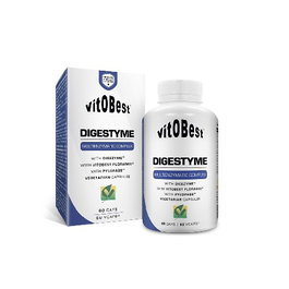 VITOBEST DIGESTYME 60 Cápsulas Multienzimático Digestivo
