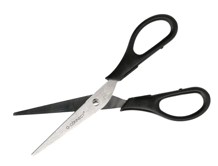 Q-connect Tijera de oficina inoxidable 17 cm (7) en blíster