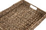 DKD Home Decor Set de 2 Bandejas de Decoración de Jacinto de Agua Natural