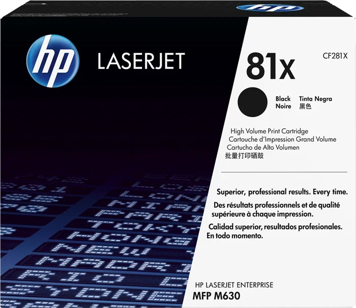 HP Cartucho de Tóner 81X Negro CF281X Alto Rendimiento