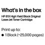 HP Cartucho de Tóner 81X Negro CF281X Alta Capacidad