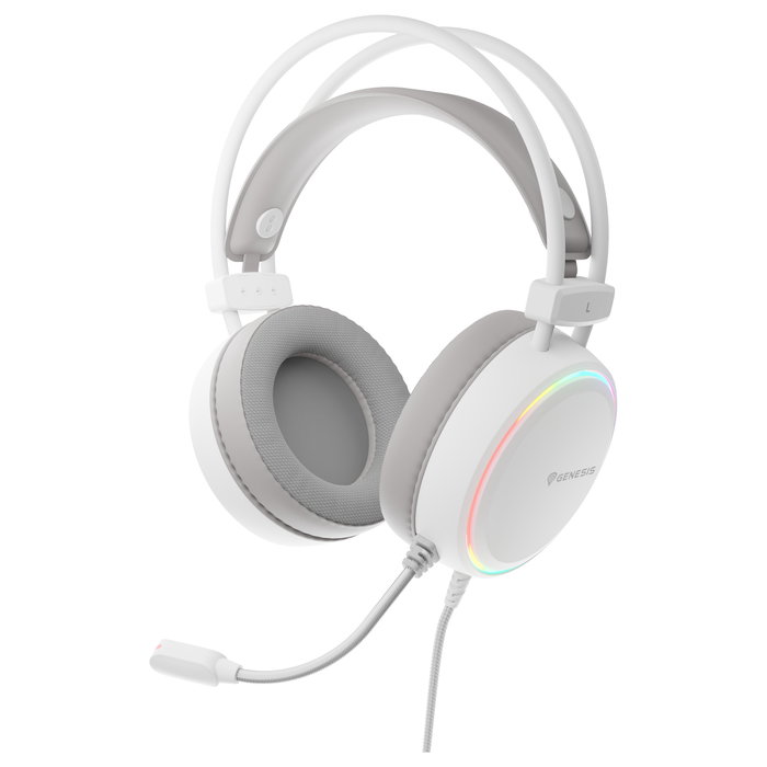 GENESIS Neon 613 G2 NSG-2308 Auriculares Gaming Blanco con RGB