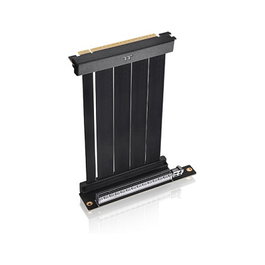 Thermaltake AC-071-CO1OTN-C1 Cable Elevador PCI-E 4.0 de 90 Grados, Doble, 130mm, Negro