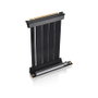 Thermaltake Cable Adaptador Riser PCI-E 4.0 Dual 90 Grados 130mm Negro