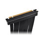 Thermaltake AC-071-CO1OTN-C1 Cable Elevador PCI-E 4.0 de 90 Grados, Doble, 130mm, Negro