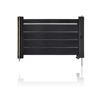 Thermaltake AC-071-CO1OTN-C1 Cable Elevador PCI-E 4.0 de 90 Grados, Doble, 130mm, Negro