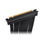 Thermaltake Cable Adaptador Riser PCI-E 4.0 Dual 90 Grados 130mm Negro
