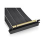 Thermaltake Cable Adaptador Riser PCI-E 4.0 Dual 90 Grados 130mm Negro
