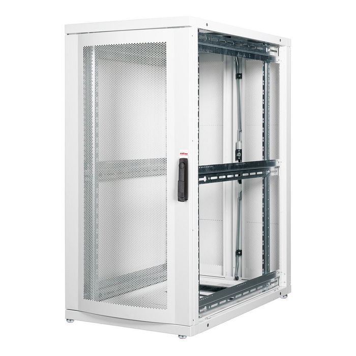 ROLINE 26.21.0147 Bastidor de Servidor Independiente de 19 Pulgadas (19") 26U, 1000 kg Capacidad, Color Gris, Patas Ajustables, 600x1000x1260 mm (Ancho x Profundidad x Altura)