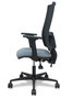 PIQUERAS Y CRESPO Silla Bormate Asincro con Malla Negra y Asiento Bali Gris
