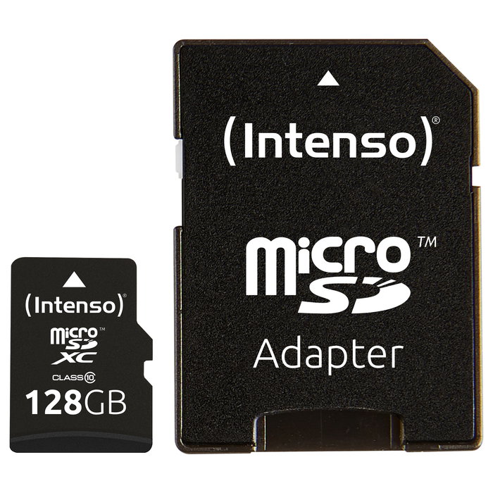 Intenso MicroSDXC Clase 10 128 GB con Adaptador SD Intenso MicroSDXC Clase 10 128 GB con Adaptador SD