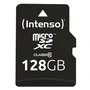 Intenso 3413491 Tarjeta de Memoria MicroSDXC 128 GB Clase 10 hasta 25 MB/s - Resistente a Agua, Golpes, Temperatura y Rayos X