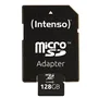 Intenso 3413491 Tarjeta de Memoria MicroSDXC 128 GB Clase 10 hasta 25 MB/s - Resistente a Agua, Golpes, Temperatura y Rayos X