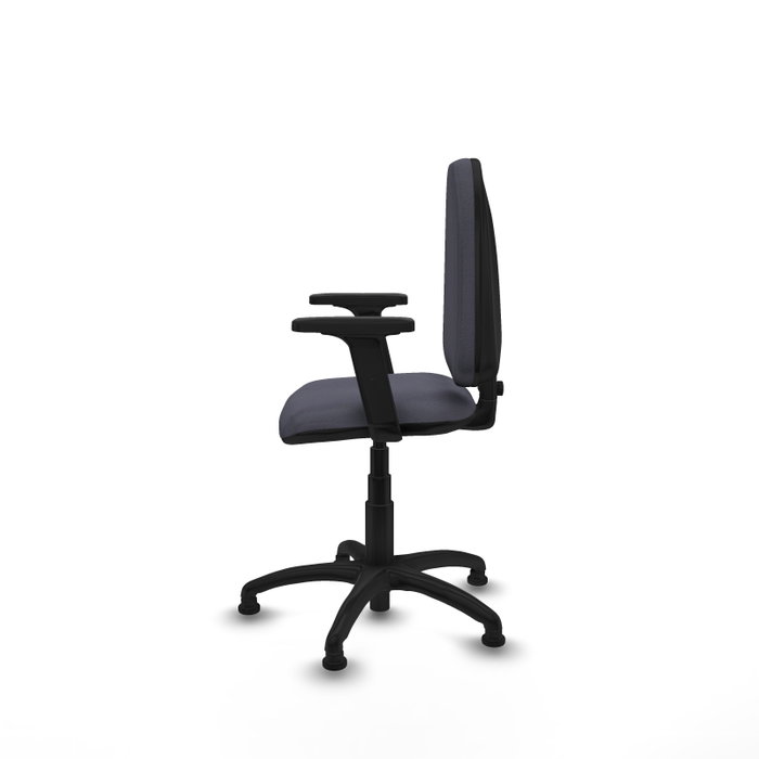 PIQUERAS Y CRESPO Silla de oficina Aýna Gris oscuro con Brazos 2D PIQUERAS Y CRESPO Silla de oficina Aýna Gris oscuro con Brazos 2D