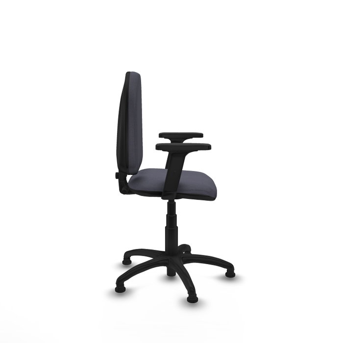 PIQUERAS Y CRESPO Silla de oficina Aýna Gris oscuro con Brazos 2D PIQUERAS Y CRESPO Silla de oficina Aýna Gris oscuro con Brazos 2D