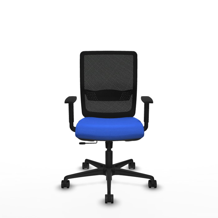 PIQUERAS Y CRESPO Silla de oficina Haches con mecanismo Sincro/Traslack Azul y Negro PIQUERAS Y CRESPO Silla de oficina Haches con mecanismo Sincro/Traslack Azul y Negro
