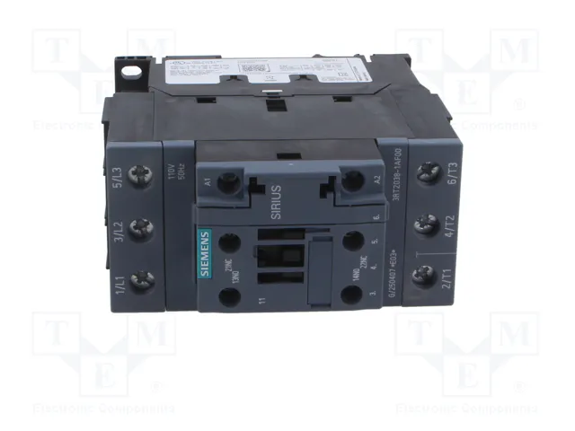 SIEMENS Contactor 3-polar 80A 110V AC S2
