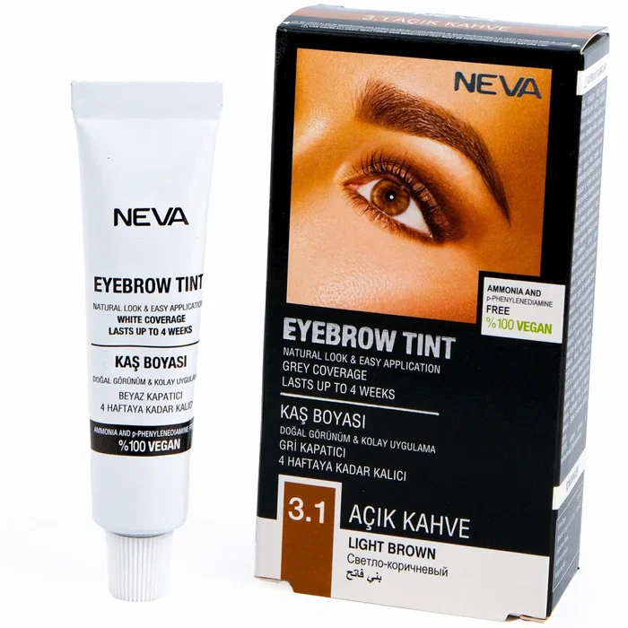 Neva Tinte permanente para el cabello Light Brown 30 ml