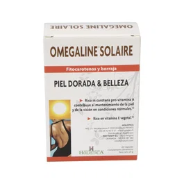 HOLISTICA Solar 60Cap Suplemento para Preparar la Piel para la Exposición Solar con Betacaroteno y Vitamina E