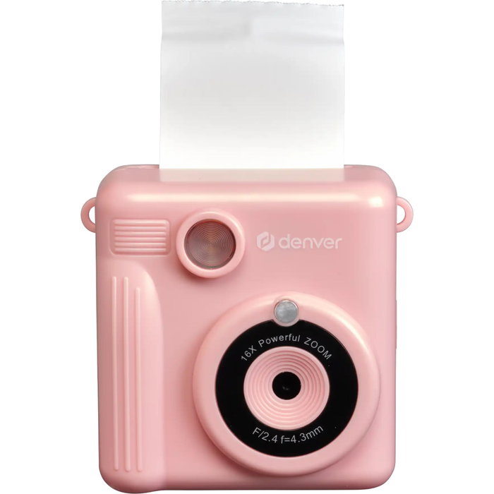 Denver KPC-1363 Kinderkamera mit Drucker Rosa