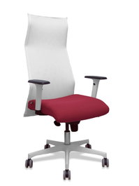 PIQUERAS Y CRESPO Sillón Sahuco Blanco y Granate