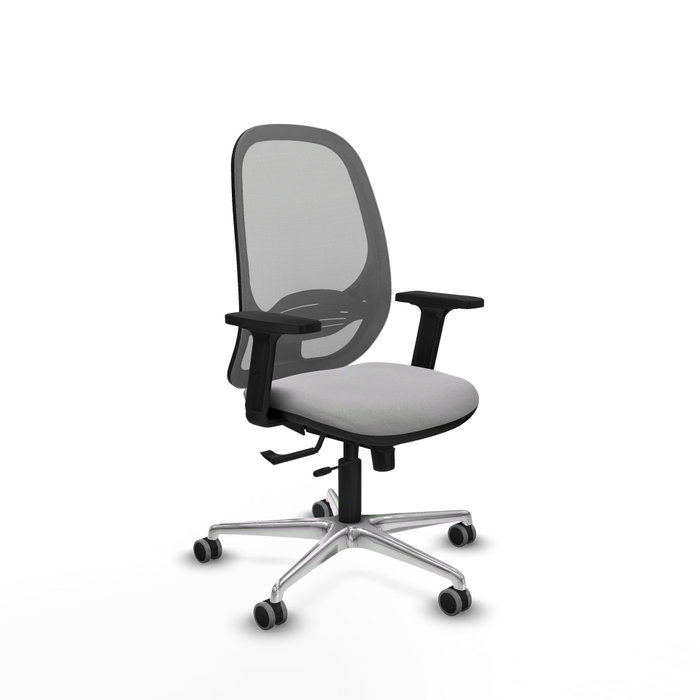 PIQUERAS Y CRESPO Silla de oficina Cilanco Gris con mecanismo Sincro/Traslack PIQUERAS Y CRESPO Silla de oficina Cilanco Gris con mecanismo Sincro/Traslack