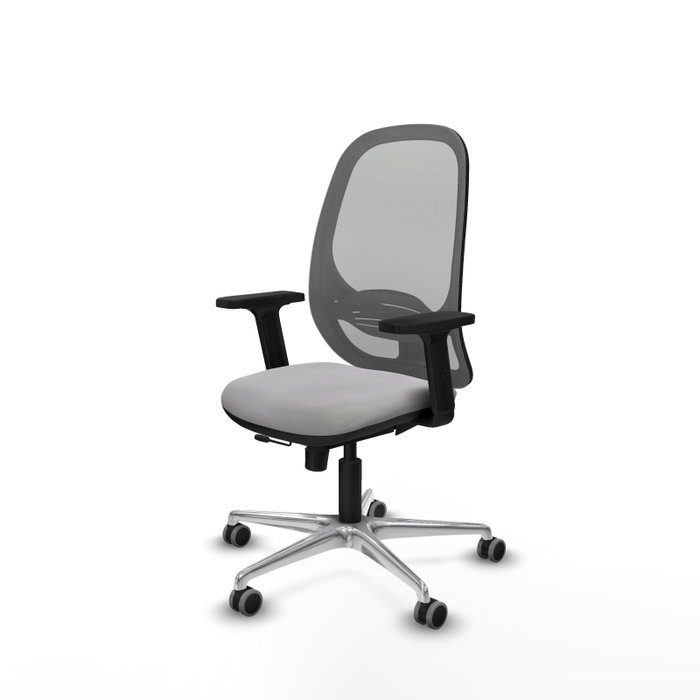 PIQUERAS Y CRESPO Silla de oficina Cilanco Gris con mecanismo Sincro/Traslack PIQUERAS Y CRESPO Silla de oficina Cilanco Gris con mecanismo Sincro/Traslack