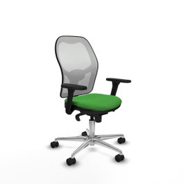 PIQUERAS Y CRESPO Silla de oficina Jorquera Verde y Blanca