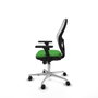 PIQUERAS Y CRESPO Silla de oficina Jorquera Verde y Blanca