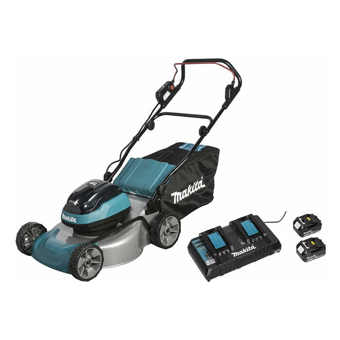 Makita DLM466PT2 Cortacésped a Batería 2x18V