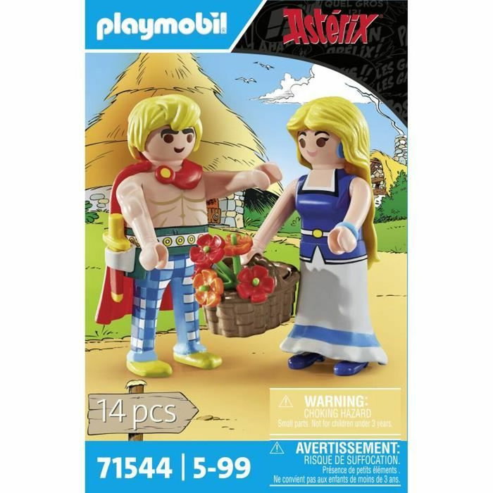 Playmobil Astérix: Tragicómix y Falbalá 71544 Playmobil Astérix: Tragicómix y Falbalá 71544