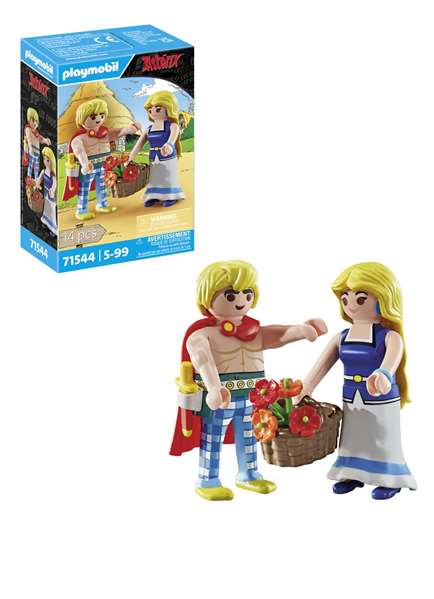 Playmobil Astérix: Tragicómix y Falbalá 71544 Playmobil Astérix: Tragicómix y Falbalá 71544