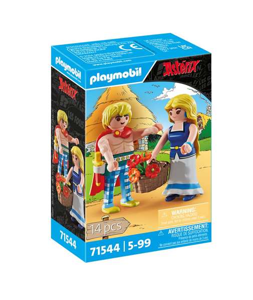 Playmobil Astérix: Tragicómix y Falbalá 71544 Playmobil Astérix: Tragicómix y Falbalá 71544
