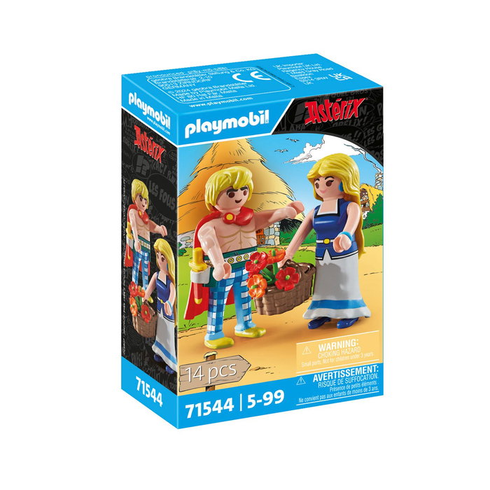 Playmobil Astérix: Tragicómix y Falbalá 71544 Playmobil Astérix: Tragicómix y Falbalá 71544