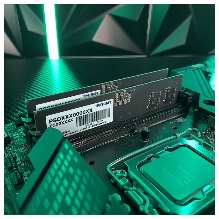 Patriot Memory Signature Line PS1761 - Memoria RAM DDR5 16 GB (1x16) 5600 MHz CL46 288-pin DIMM 1.1V para PC, Unbuffered, On-Die ECC