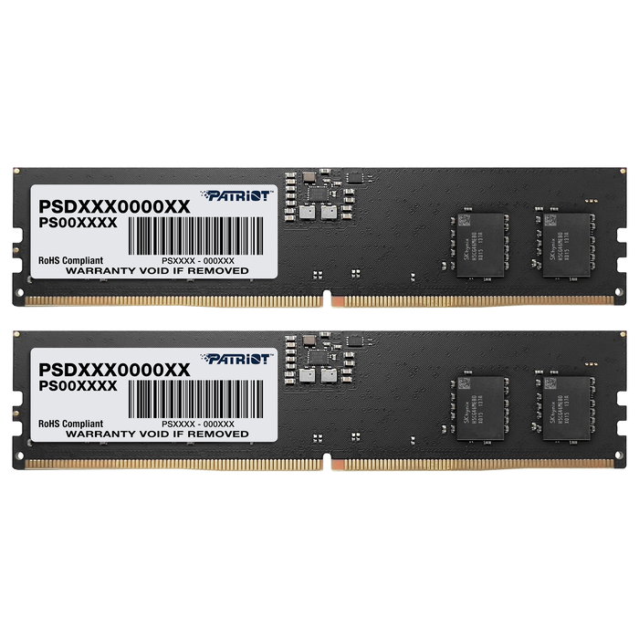 Patriot Memory Signature Line PS1761 - Memoria RAM DDR5 16 GB (1x16) 5600 MHz CL46 288-pin DIMM 1.1V para PC, Unbuffered, On-Die ECC
