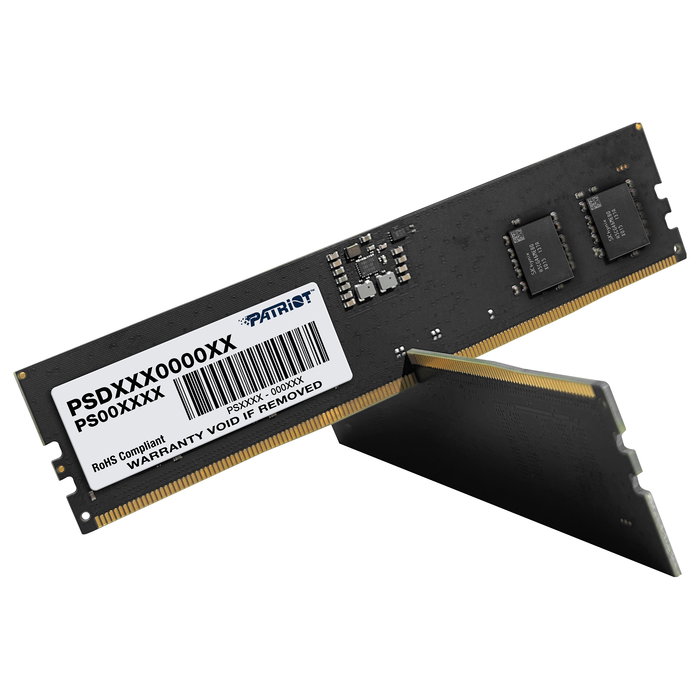 Patriot Memory Signature Line PS1761 - Memoria RAM DDR5 16 GB (1x16) 5600 MHz CL46 288-pin DIMM 1.1V para PC, Unbuffered, On-Die ECC