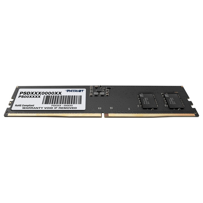 Patriot Memory Signature Line PS1761 - Memoria RAM DDR5 16 GB (1x16) 5600 MHz CL46 288-pin DIMM 1.1V para PC, Unbuffered, On-Die ECC