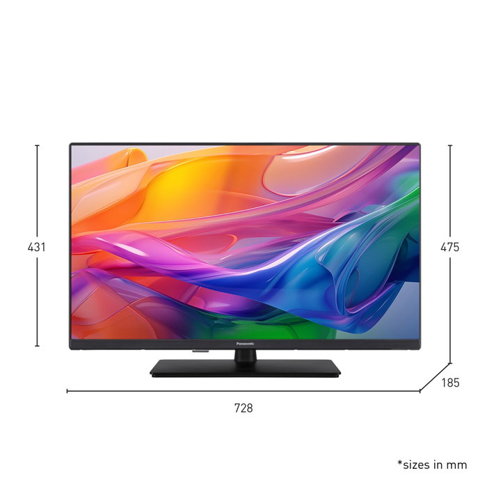 Panasonic TV-32S50AEZC Smart TV LED de 32 pulgadas HD Black Panasonic TV-32S50AEZC Smart TV LED de 32 pulgadas HD Black