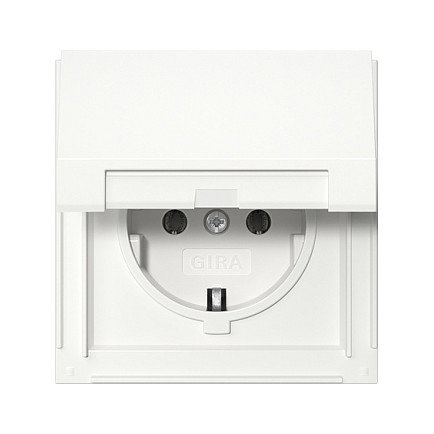 GIRA TX44 Schuko KD Gira TX_44 Reinweiß Blanco GIRA TX44 Schuko KD Gira TX_44 Reinweiß Blanco
