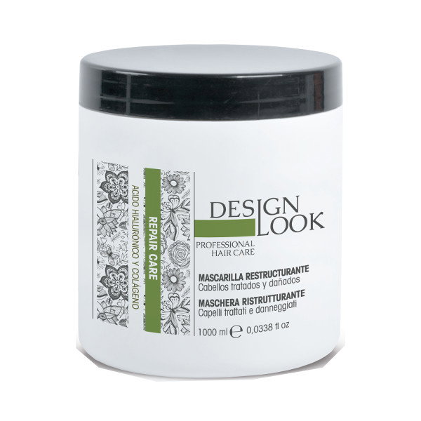 Design Look Mascarilla Reestructurante Repair Care con Ácido Hialurónico y Colágeno 1000 ml