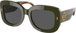 Tory Burch TY7170U-189187 Gafas de sol Verde y Gris