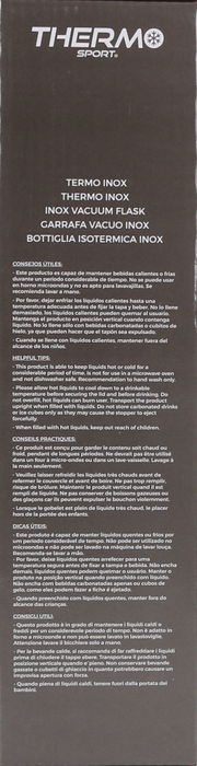 Thermosport Termo Inox 750 ml Soft Touch (6 Unidades)