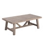 Ixia Mesa de Centro Natural de Madera de Pino 130 x 70 x 46 cm
