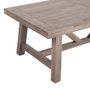 Ixia Mesa de Centro Natural de Madera de Pino 130 x 70 x 46 cm